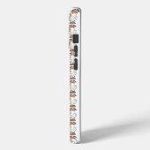 I幽霊ピープル年間のまわりに幽霊オレンジ Case-Mate iPhoneケース (裏面 / 左)