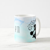 I応援フォーゴッドコーヒー/ティーマグ コーヒーマグカップ (正面右)