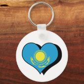 I愛カザフスタンキーチェーン キーホルダー (正面)