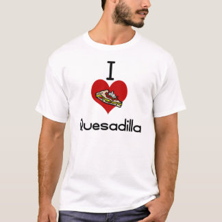 I愛ハートのQuesadilla Tシャツ