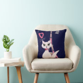 I愛パリかわいい猫 クッション (椅子)