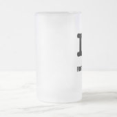 I愛フットボールビール フロストグラスビールジョッキ (中央)