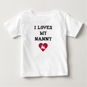 I愛乳母 ベビーTシャツ