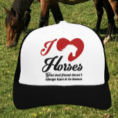 I愛/ハート馬 キャップ