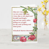 I愛Theeがいかにか カード (黄色い花)