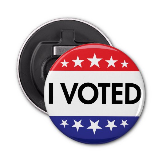 I投票ボタン2024選挙 栓抜き (正面)