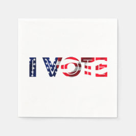 I投票 スタンダードカクテルナプキン