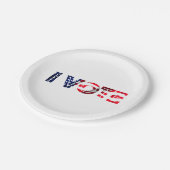 I投票 ペーパープレート (アングル)