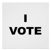I投票 ポスター (正面)
