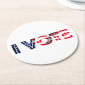 I投票 ラウンドペーパーコースター (アングル)