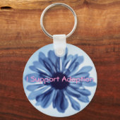 I採用キーチェーンをサポート キーホルダー (正面)