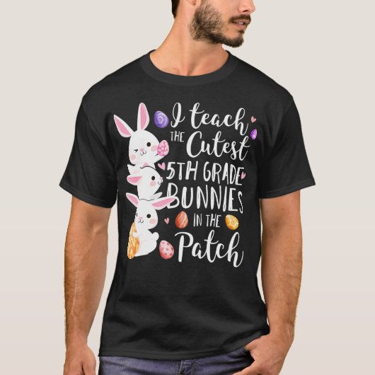 I教えザキュスト5級バンニー先生イースト Tシャツ (正面)
