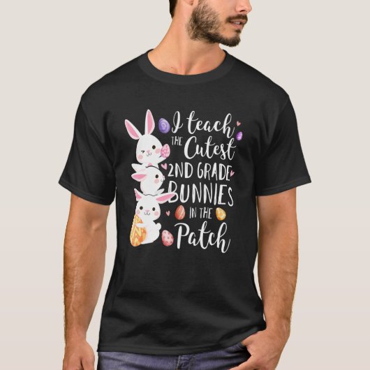 I教え The Cuest 2Grade Bunnies先生イースト Tシャツ (正面)