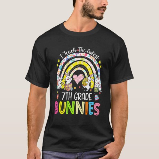 I教え The Cutest 7Grade Bunnies先生イースト Tシャツ (正面)