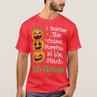 I教え The Cutest Pumpkin 4級先生ハロ Tシャツ