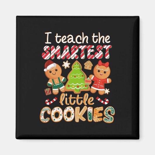 I教え The Little頭が切れる Cookie先生 マグネット (正面)