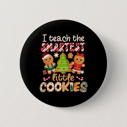 I教え The Little頭が切れる Cookie先生 缶バッジ (正面)