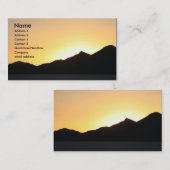 I日没 名刺 (正面/裏面)