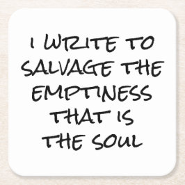 I書紙コースター スクエアペーパーコースター