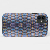 I未来抽象芸術ハニカム付き電話ケース Case-Mate iPhoneケース (裏面(横))