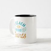 I未来教え聖徒カソリック先生 ツートーンマグカップ (正面左)