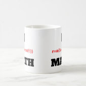 I極方程式(Iハート)数学 コーヒーマグカップ (中央)