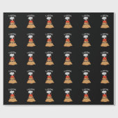 I溶岩プンス地おもしろい質の火山プンダーク ラッピングペーパー (フラット)