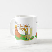 I溶岩! コーヒーマグカップ (正面左)