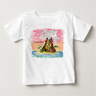 I溶岩 ベビーTシャツ