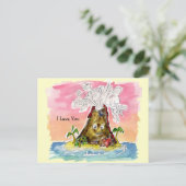 I溶岩 ポストカード (スタンド正面)