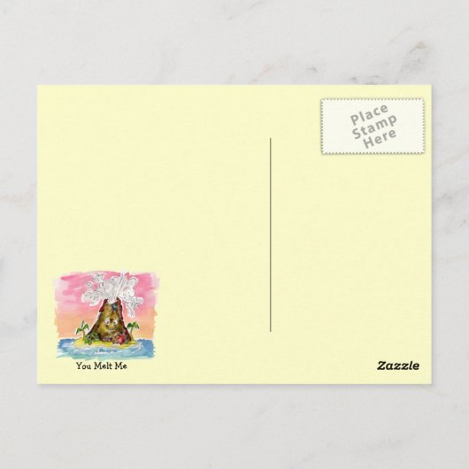 I溶岩 ポストカード (裏面)