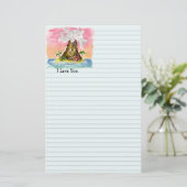 I溶岩 便箋 (スタンド正面)