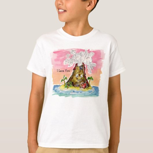 I溶岩 Tシャツ (正面)