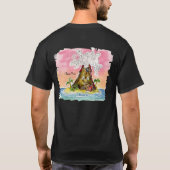 I溶岩 Tシャツ (裏面)