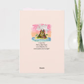 I溶岩U Rのそう熱い火山バレンタインカード シーズンカード (裏面)