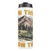 I牽引：トラック、キャンパー、山の知識 タンブラー (正面)