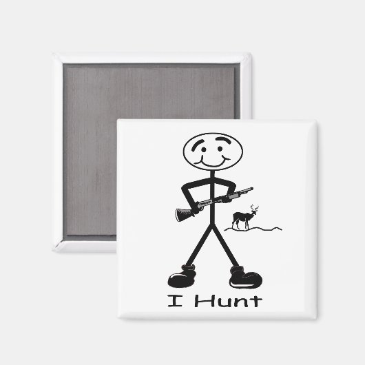 I狩り鹿 マグネット (正面/裏面)