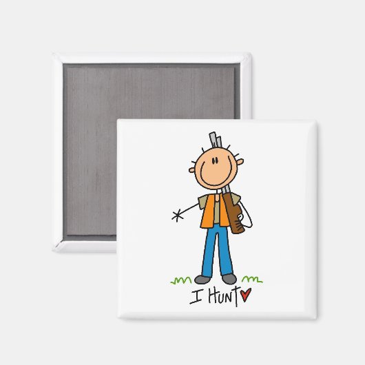 I狩りTシャツとギフト マグネット (正面/裏面)
