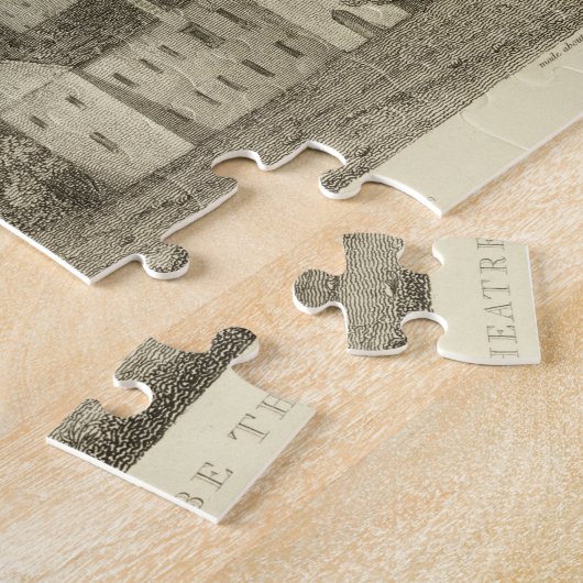 i現われたようにBanksideの地球の劇場 ジグソーパズル (側面)