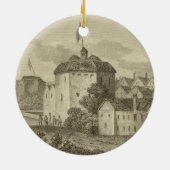 i現われたようにBanksideの地球の劇場 セラミックオーナメント (裏面)