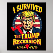 I生き延び億万長者の不景気4725-4925 Tru ポスター (正面)