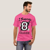 I生き延び8年生（大きいサイズ） Tシャツ (正面フル)