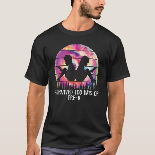 I生き延び 100日のPRE-K先生 Tシャツ (正面)