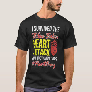 I生き延び The Widow Maker ハート攻撃 Tシャツ