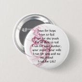 I生命の間走られて 缶バッジ (正面&裏面)