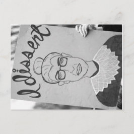 I異議のはがき ポストカード