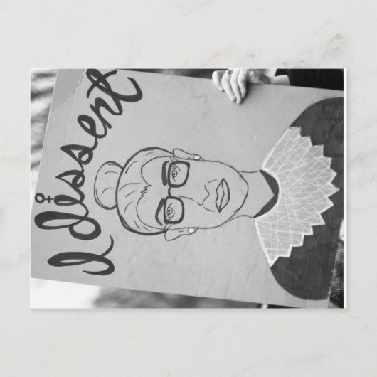 I異議のはがき ポストカード (正面)