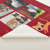 I盗むハートカスタム写真 シェルパブランケット (3/4)