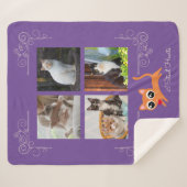 I盗むハートカスタム写真 シェルパブランケット (正面(横))