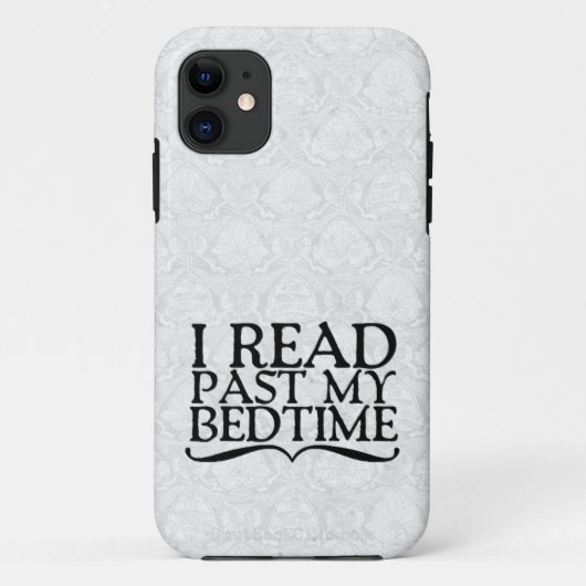 I私の就寝時間を過ぎて読まれて Case-Mate iPhoneケース (裏面)